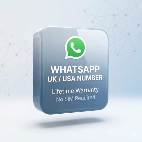 UK/USA WhatsApp Number (No SIM Required) – Secure & Long-Term Access