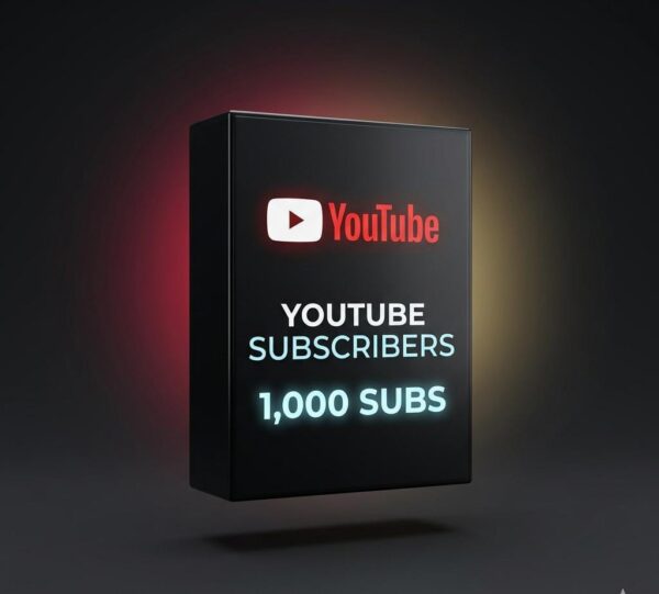 YouTube 1K Subscribers – Lifetime Guarantee | Non-Drop | Fast Delivery