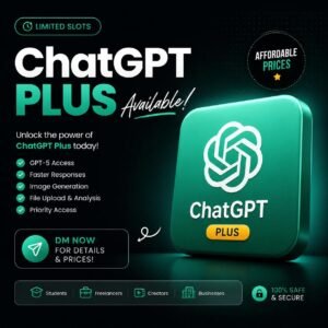 ChatGPT Plus – 30 Day Access