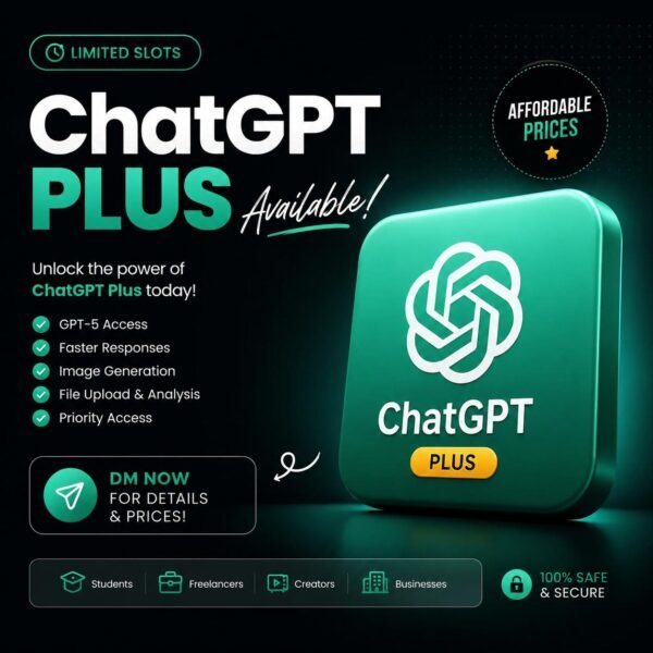 ChatGPT Plus – 30 Day Access